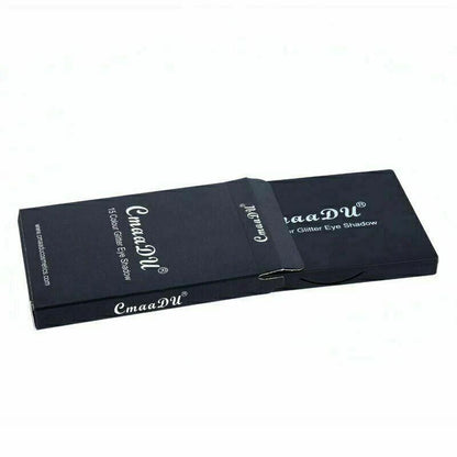 15 Color Glitter Eyeshadow Palette – Highly Pigmented Shimmer & Sparkle Eye Makeup Palette