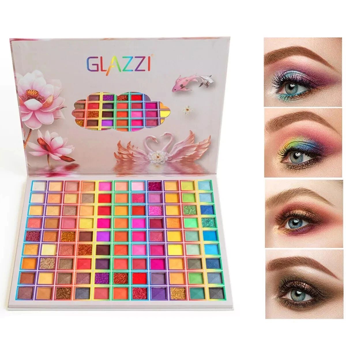 100 Color Eyeshadow Palette – Highly Pigmented Matte, Shimmer & Glitter Makeup Kit  Main Keyword