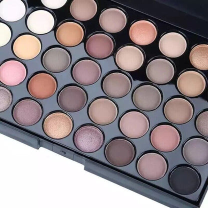 Professional 2-in-1 Eyeshadow Palette Set | Colorful & Nude Shades