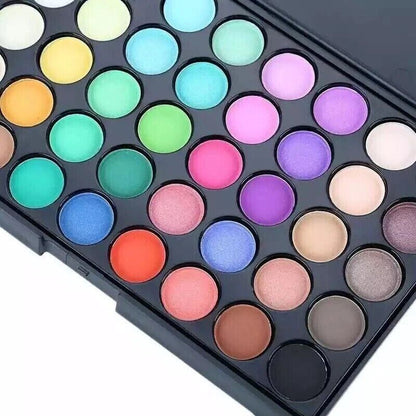 Professional 2-in-1 Eyeshadow Palette Set | Colorful & Nude Shades