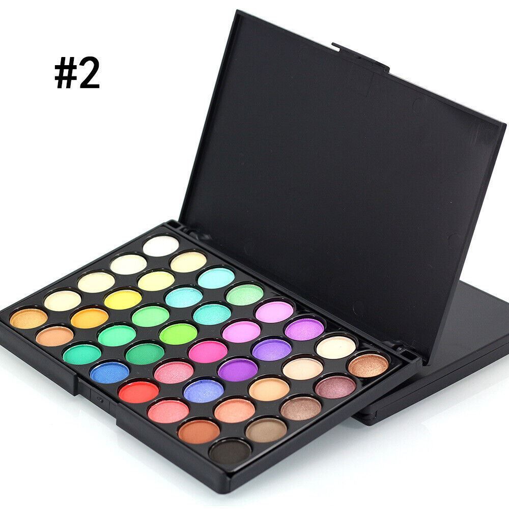 Professional 2-in-1 Eyeshadow Palette Set | Colorful & Nude Shades