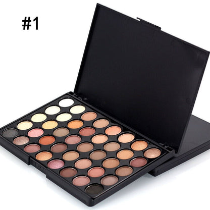 Professional 2-in-1 Eyeshadow Palette Set | Colorful & Nude Shades