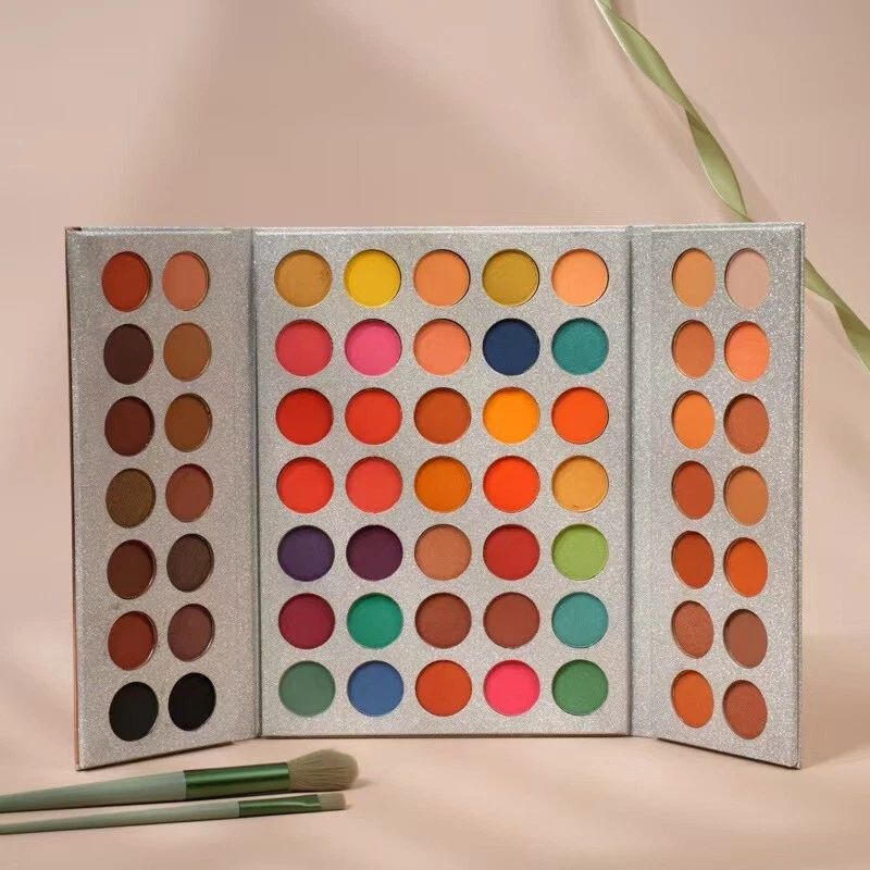63 Color Professional Beauty Glazzed Eyeshadow Palette – Highly Pigmented Matte & Bright Shades